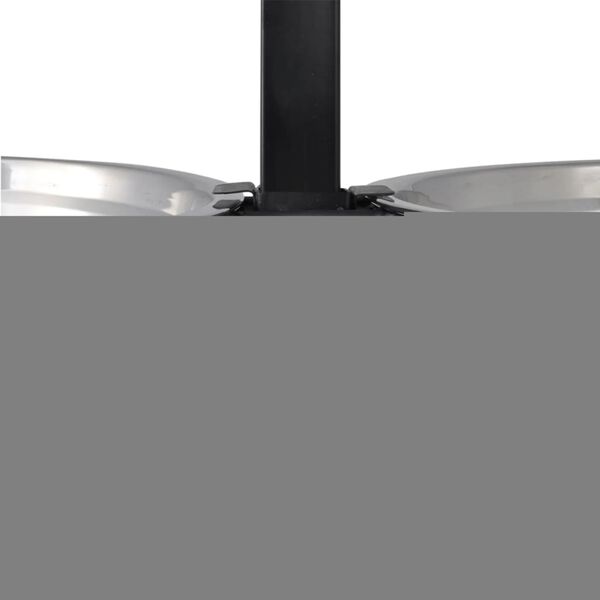 &Aacute;ll&iacute;that&oacute; Dupla Kutya etető &Aacute;llv&aacute;ny 2x 2,6L T&aacute;l Rozsdamentes Ac&eacute;l