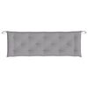 vidaXL szürke oxford szövet kerti padpárna 150 x 50 x 7 cm