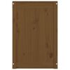 vidaXL mézbarna tömör fenyőfa szennyestartó láda 88,5 x 44 x 66 cm