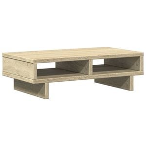 vidaXL sonoma t&ouml;lgy sz&iacute;nű szerelt fa monitor&aacute;llv&aacute;ny 50 x 27 x 15 cm