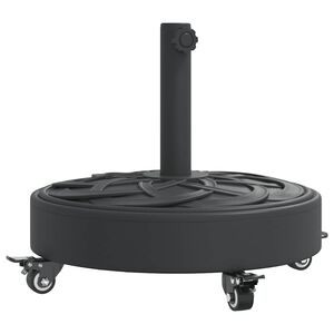 vidaXL g&ouml;rgős kerek napernyőtalp r&uacute;dhoz &Oslash;38 / 48 mm 27 kg