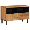 vidaXL t&ouml;m&ouml;r ak&aacute;cfa TV-szekr&eacute;ny 70 x 33 x 46 cm