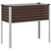 vidaXL barna ac&eacute;l kerti vir&aacute;gl&aacute;da 100 x 45 x 90 cm