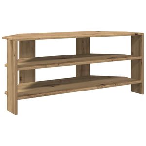vidaXL SarokTVSzekr&eacute;ny 102x40,5x45cm Artisan t&ouml;lgy Szerelt Fa