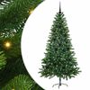 vidaXL Kar&aacute;csonyfa 150 LED-del &aacute;llv&aacute;nnyal Z&ouml;ld 150 cm PE