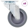 vidaXL 8 db &ouml;nbe&aacute;ll&oacute; g&ouml;rgő 75 mm