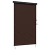 vidaXL Roletta Barna 100 x 250 cm Sz&ouml;vet &eacute;s Alum&iacute;nium