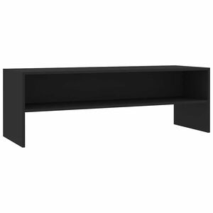 vidaXL fekete szerelt fa TV-szekr&eacute;ny 120 x 40 x 40 cm