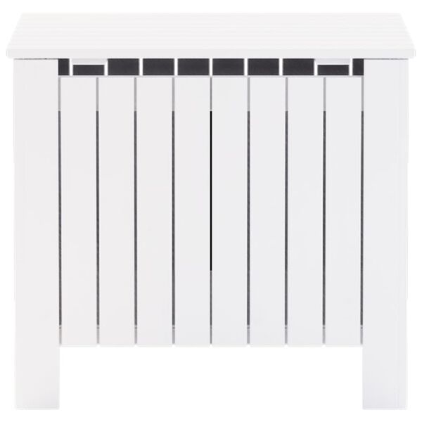 vidaXL RANA fehér tömör fenyőfa tárolóláda fedéllel 60 x 49 x 54 cm