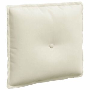 vidaXL H&aacute;tp&aacute;rna Kr&eacute;m 50 x 45 cm B&aacute;rsonyos sz&ouml;vet