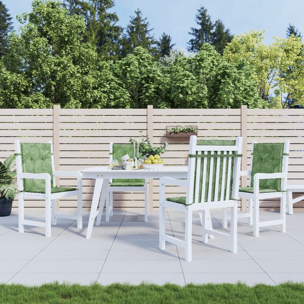 vidaXL 4 db lev&eacute;lmint&aacute;s sz&ouml;vet alacsony h&aacute;tt&aacute;ml&aacute;j&uacute; sz&eacute;kp&aacute;rna