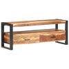 vidaXL t&ouml;m&ouml;r fa TV-szekr&eacute;ny m&eacute;zsz&iacute;nű fel&uuml;lettel 120 x 35 x 45 cm