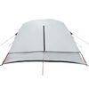 vidaXL 4 személyes fehér sötétítő szövet vízálló kemping sátor kabin