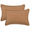 vidaXL P&aacute;rna huzat 2 pcs HOUTEN B&eacute;zs 50 x 75 cm Boucl&eacute;