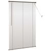vidaXL Zsaluzia S&ouml;t&eacute;t barna mint&aacute;val 150 x 90 cm PVC