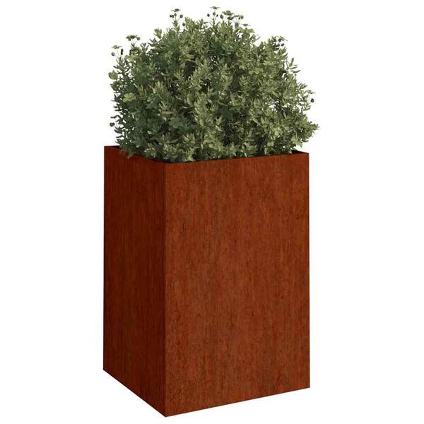 vidaXL corten ac&eacute;l n&ouml;v&eacute;nytart&oacute; 52x48x75 cm