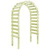 vidaXL impregn&aacute;lt fenyőfa kerti pergola 130 x 60 x 230 cm