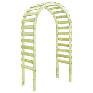 vidaXL impregn&aacute;lt fenyőfa kerti pergola 130 x 60 x 230 cm