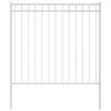 vidaXL Ker&iacute;t&eacute;selem ASSEN Feh&eacute;r 170 x 200 cm Ac&eacute;l