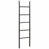 vidaXL Takar&oacute; L&eacute;tra Fekete 50 x 190 cm Bambusz