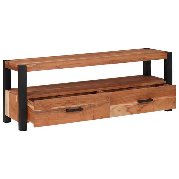 vidaXL Média tárolószekrények és állványok Barna 110 x 30 x 40 cm