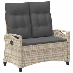 vidaXL Kerti pad p&aacute;rn&aacute;val 105 x 60 x 112 cm ac&eacute;l