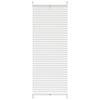 Plisse Rol&oacute; 40 x 125 cm Feh&eacute;r Redős Rol&oacute;