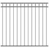 vidaXL Ker&iacute;t&eacute;selem ASSEN 170 x 150 cm Ac&eacute;l Sz&uuml;rke