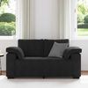 vidaXL fekete b&aacute;rsony loveseat kanap&eacute; 160x77x82 cm