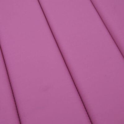 vidaXL rózsaszín oxford-szövet napozóágypárna