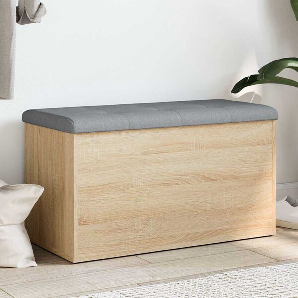 vidaXL sonoma t&ouml;lgyfa t&aacute;rol&oacute;pad 82 x 42 x 45 cm