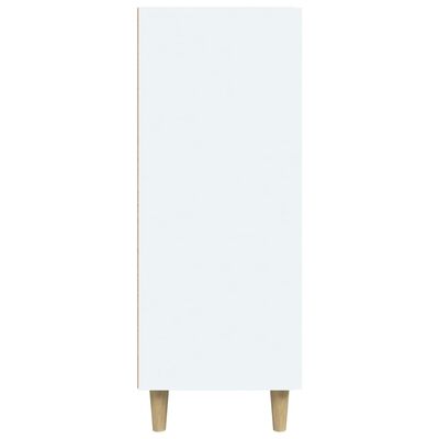 vidaXL fehér szerelt fa tálalószekrény 69,5 x 34 x 90 cm