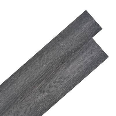 vidaXL fekete és fehér öntapadó 2 mm-es PVC padlóburkoló lapok 2,51 m²