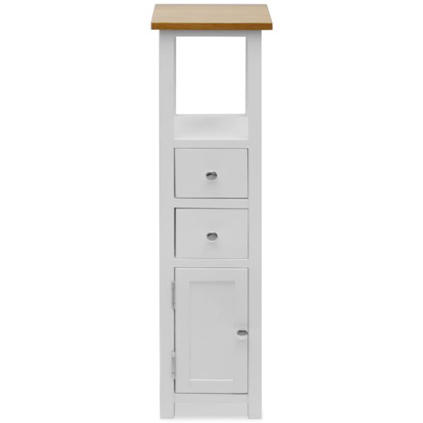 vidaXL t&ouml;m&ouml;r t&ouml;lgyfa fi&oacute;kos kom&oacute;d 26 x 26 x 94 cm