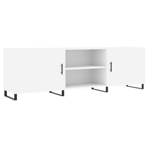 vidaXL feh&eacute;r szerelt fa TV-szekr&eacute;ny 150 x 30 x 50 cm
