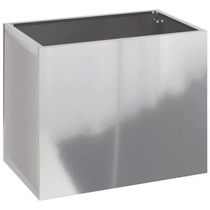 vidaXL Kerti cser&eacute;p Horganyzott ac&eacute;l 50 x 32 x 40 cm Horganyzott ac&eacute;l