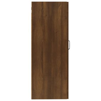 vidaXL barna tölgyszínű szerelt fa függőszekrény 35 x 34 x 90 cm
