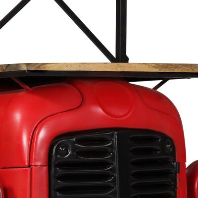 vidaXL tömör mangófa traktor borszekrény 49 x 31 x 172 cm