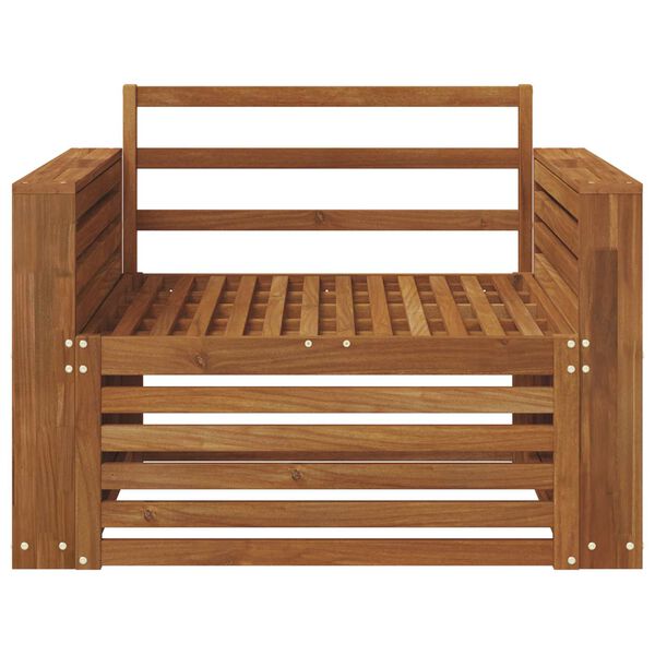 vidaXL 2 Darab Karfa n&eacute;lk&uuml;li kanap&eacute; T&ouml;m&ouml;r Ak&aacute;cfa Term&eacute;szetes