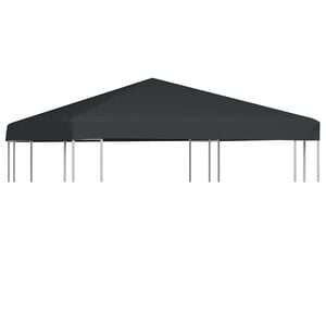 vidaXL sz&uuml;rke pavilon tetőponyva 310 g/m&sup2;, 3 x 3 m