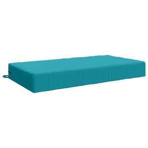 vidaXL &Uuml;lőp&aacute;rna SOEST 100% poli&eacute;szter T&uuml;rkiz 120 x 80 x 15 cm