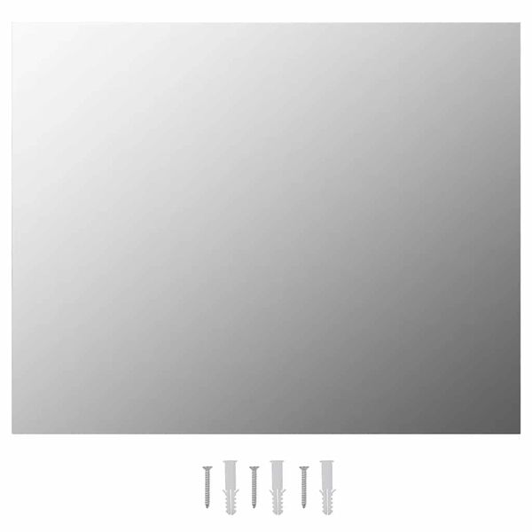 vidaXL keret nélküli üveg tükör 100 x 60 cm