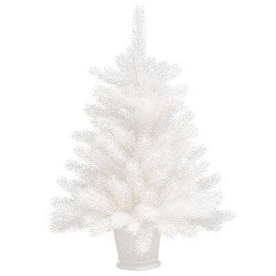 vidaXL fehér megvilágított műkarácsonyfa 65 cm