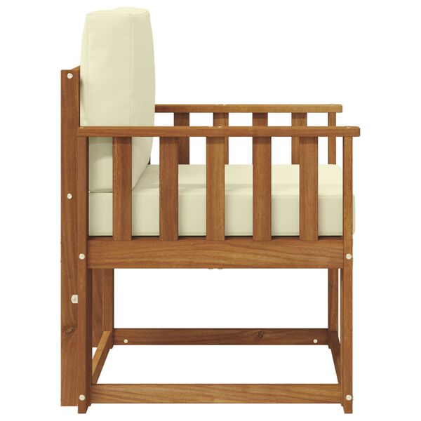 vidaXL K&uuml;lt&eacute;ri kanap&eacute; T&ouml;m&ouml;r ak&aacute;cfa &eacute;s poli&eacute;szter Term&eacute;szetes