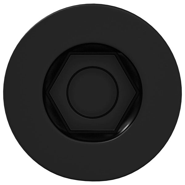 vidaXL Dug&oacute;s Fej Csavar 2 pcs Fekete 7 x 40 mm Vas