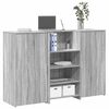 vidaXL recepci&oacute;s pult sz&uuml;rke sonoma 155x50x103,5 cm szerelt fa