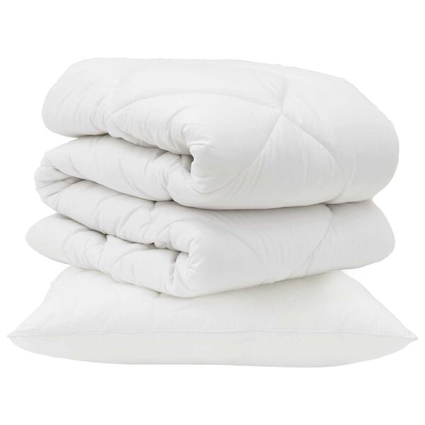 vidaXL Paplan p&aacute;rn&aacute;val 2 pcs Feh&eacute;r Mikrosz&aacute;l