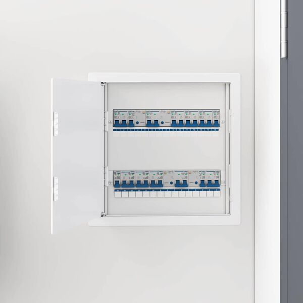 vidaXL Hozz&aacute;f&eacute;r&eacute;si Panelek Feh&eacute;r 30 x 30 cm ABS Műanyag