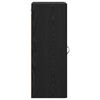 vidaXL Fali szekr&eacute;ny Fekete t&ouml;lgy 34,5 x 34 x 90 cm Faanyag
