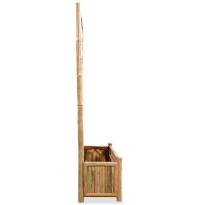 vidaXL bambusz kerti magaságyás apácaráccsal 70 cm